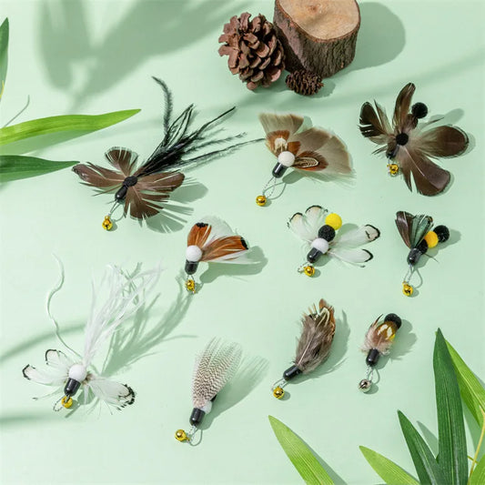 Interactive Cat Feather Toy Accessories - MyPetDollar.com