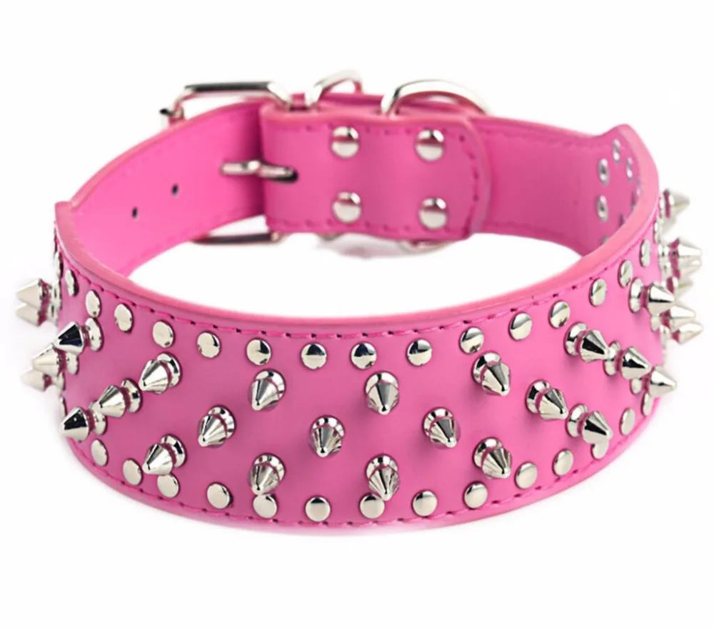 Spiked large dog collar For Medium Large - MyPetDollar.com
