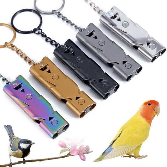 Birds Ultrasonic Training Whistle Stainless - MyPetDollar.com