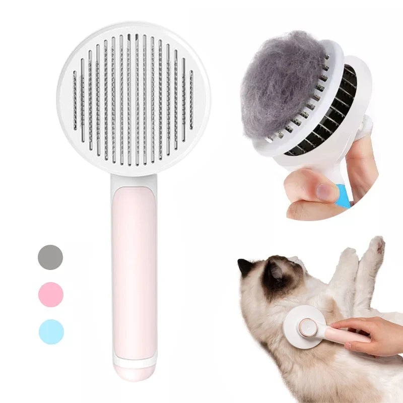 Customizable Pet Cat Brush Dog Comb Hair - MyPetDollar.com