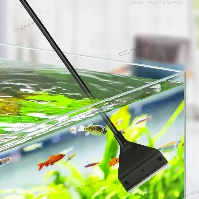 Fish Tank Cleaning Tool Flat Sand Algae - MyPetDollar.com