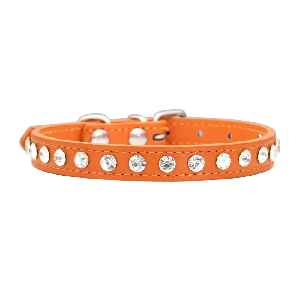 Personalized Rhinestones Dog Collar 16 - MyPetDollar.com