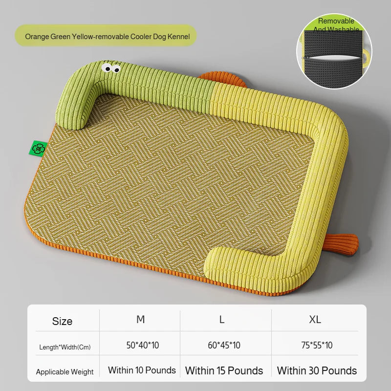 Pet Cooling Pad Double Sided Foldable Dog Bed