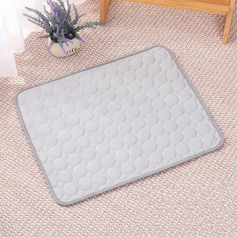 Dog Cooling Mat Summer Pad Pet Bed for Cat Blanket – 2 Colors