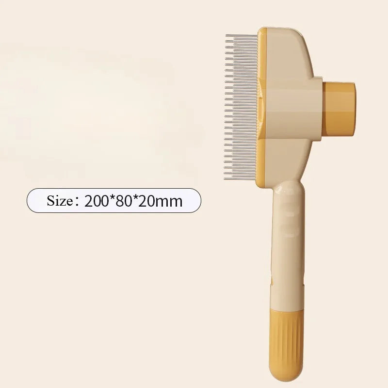 Stainless Steel Pet Flea Grooming Comb for Cats Floating Hair Removal