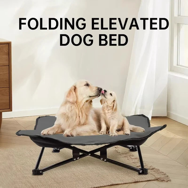 Outdoor Camping Foldable Pet Bed with - MyPetDollar.com
