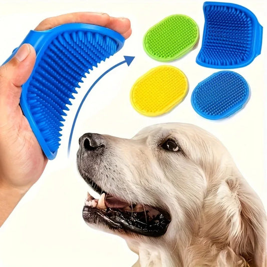 1PC Soft Rubber Pet Bath Brush Comb - Cat - MyPetDollar.com