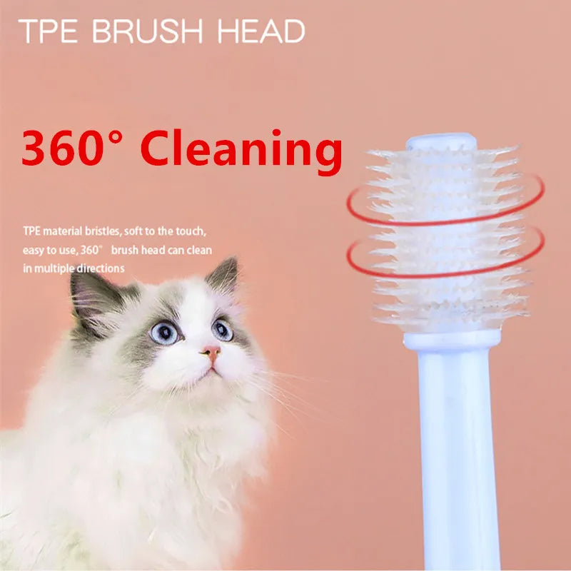 Cat Toothbrush Soft Hair Brush for Cats - MyPetDollar.com