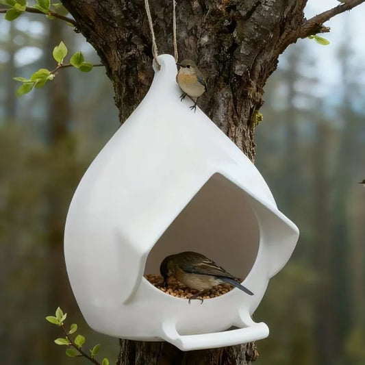 Plastic Waterproof Hanging Bird Feeder - MyPetDollar.com