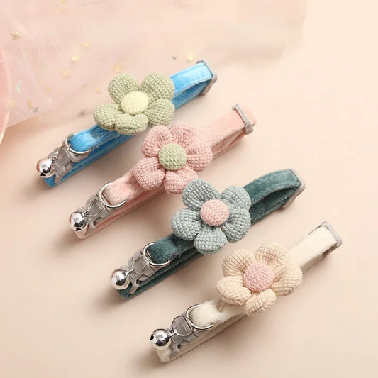 Cat Bell Collar Colorful Adjustable Sweat - MyPetDollar.com