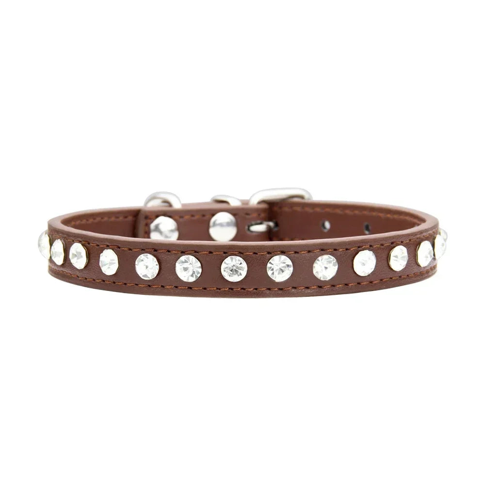 Personalized Rhinestones Dog Collar 16 - MyPetDollar.com