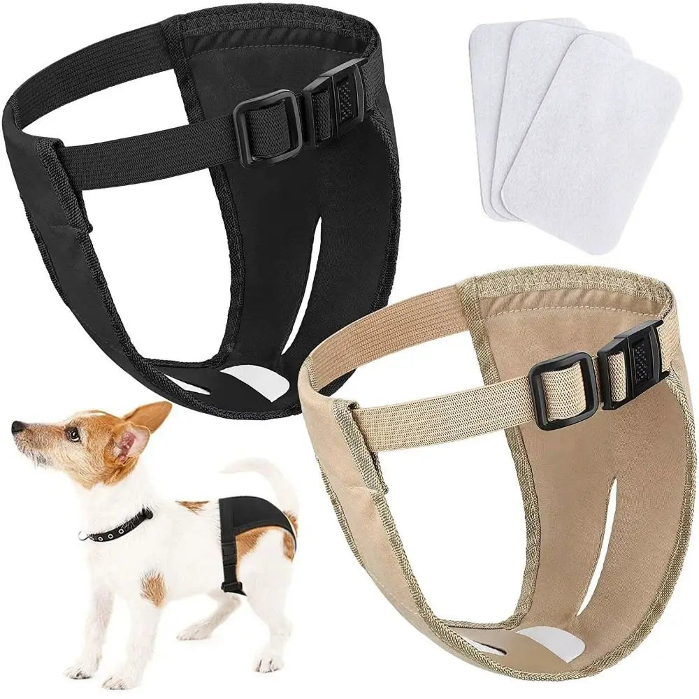 With 3 Cotton Pads Female Dog Panties Easy - MyPetDollar.com