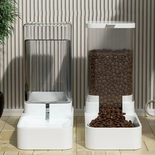 Gravity Pet Feeder and Water Dispenser, - MyPetDollar.com