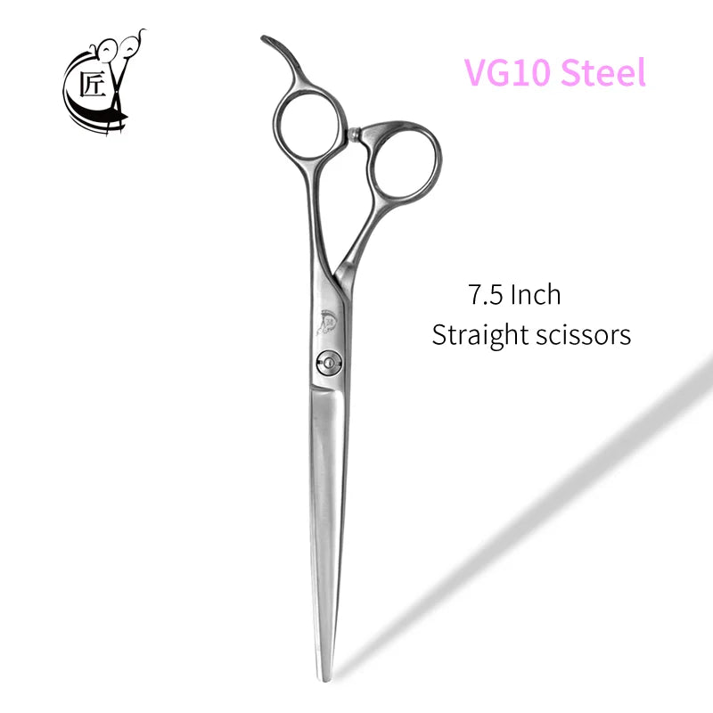 Crane 7.5 Inch Professional Pet Scissors Set – 11 Colors