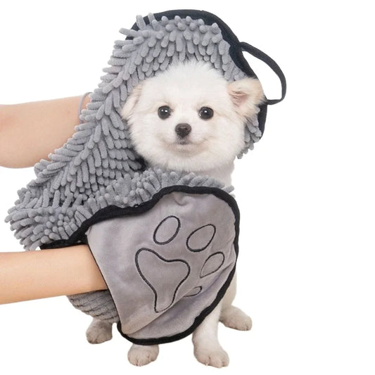 Super Absorbent Quick‑Dry Pet Bath Towel - MyPetDollar.com