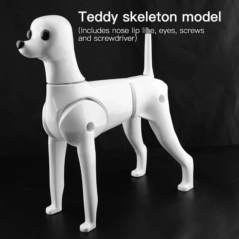 Fenice Pet Simulation Hair Grooming Fake Dog Practice Standard
