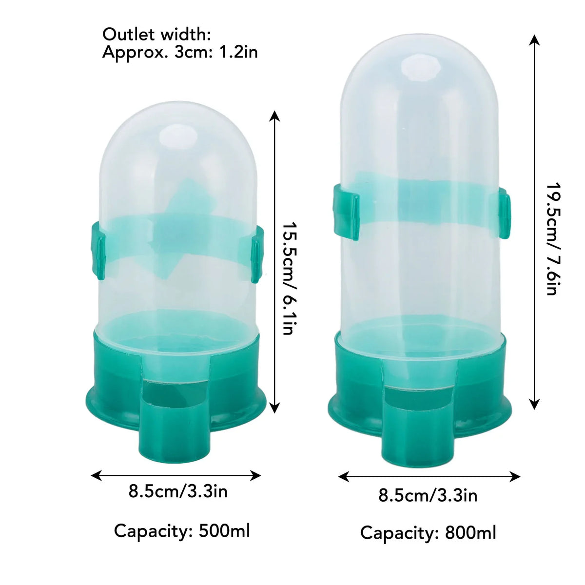 Pigeon Food Water Feeder Plastic Convenient - MyPetDollar.com