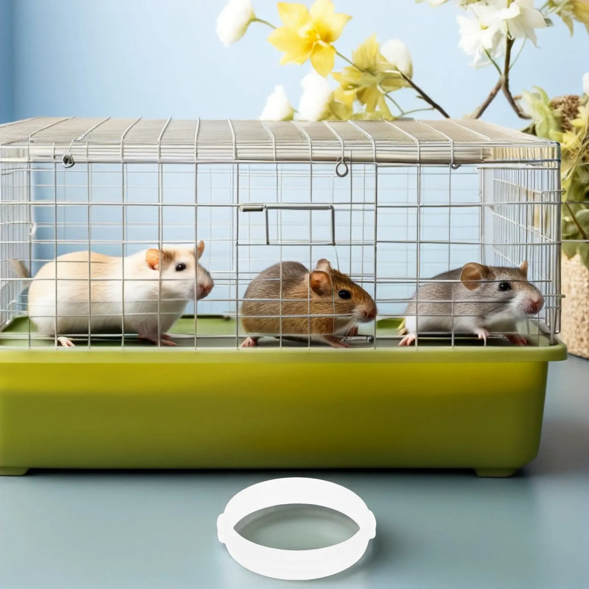 15Pcs Hamster Cage Replacement Tunnel Rings - MyPetDollar.com