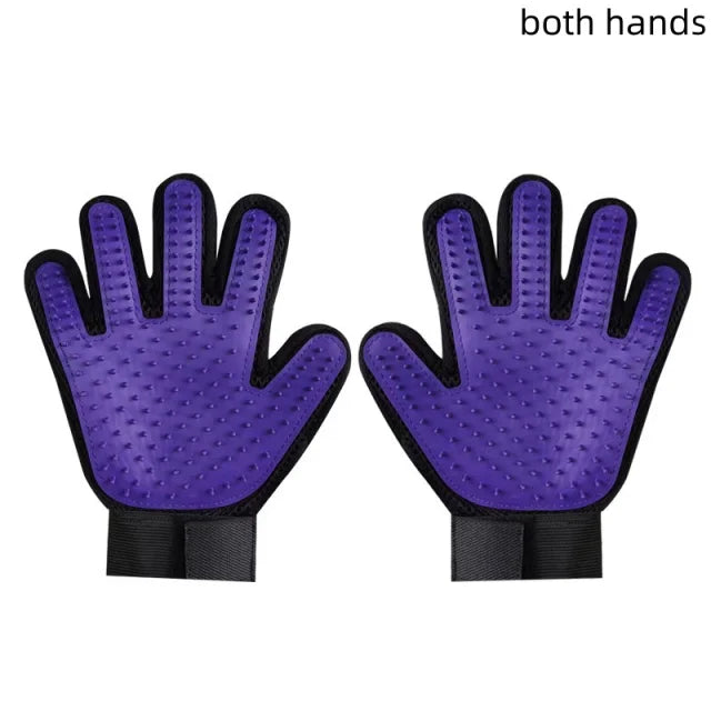 1Pair Cat Gloves Cleaning Hair Removal Brush