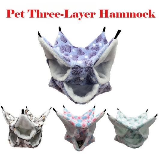 Pet Hamster Sugar Glider Three-layer Warm - MyPetDollar.com