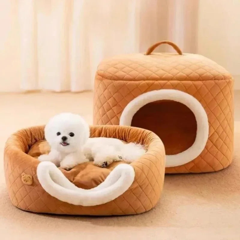 New Winter Pet House Dog Soft Nest Kennel - MyPetDollar.com