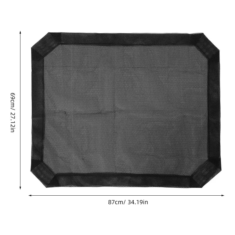 Elevated Pet Bed Mesh Cover Dog Hammock – 3 Colors