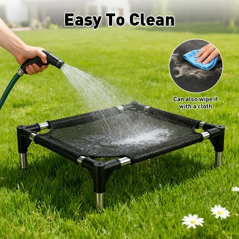 Outdoor Elevated Dog Bed Breathable Dog - MyPetDollar.com
