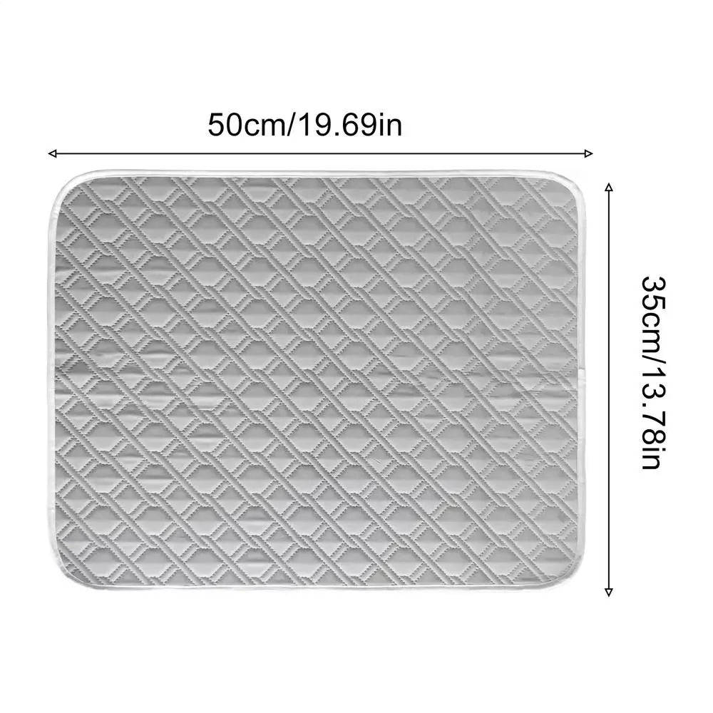 45x35cm Dog Cooling Mat Summer Washable Portable Pet Pad