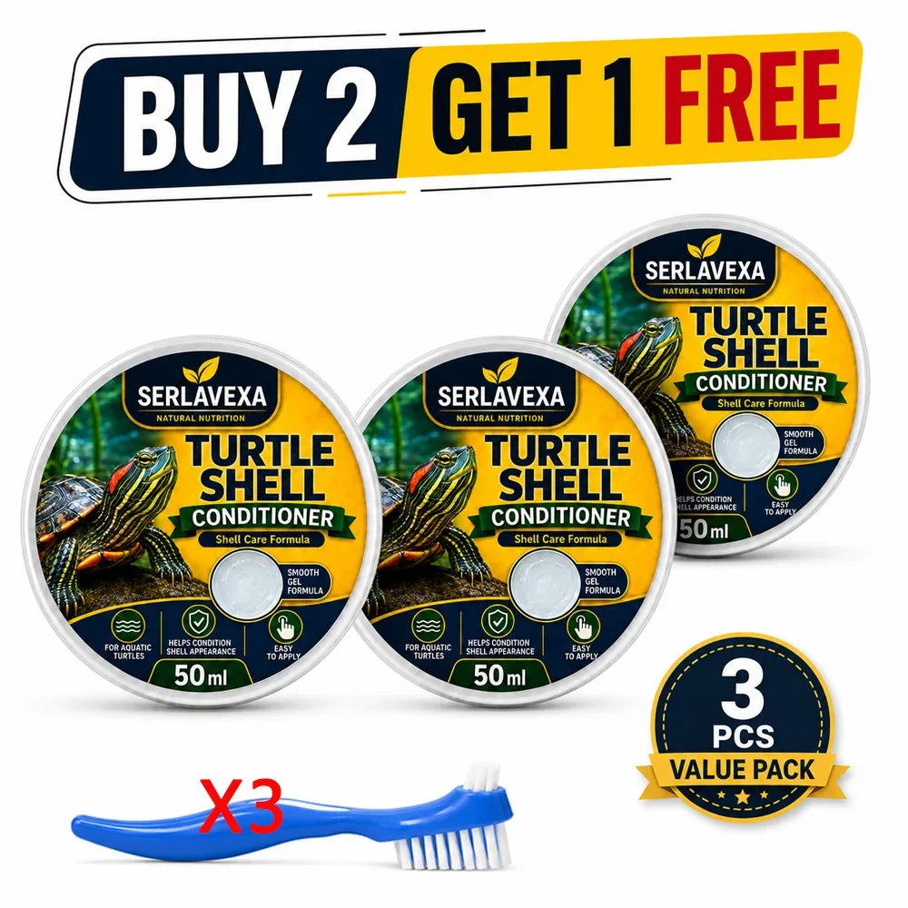 Serlavexa Turtle Care Set Mud Food Shell Conditioning Cream