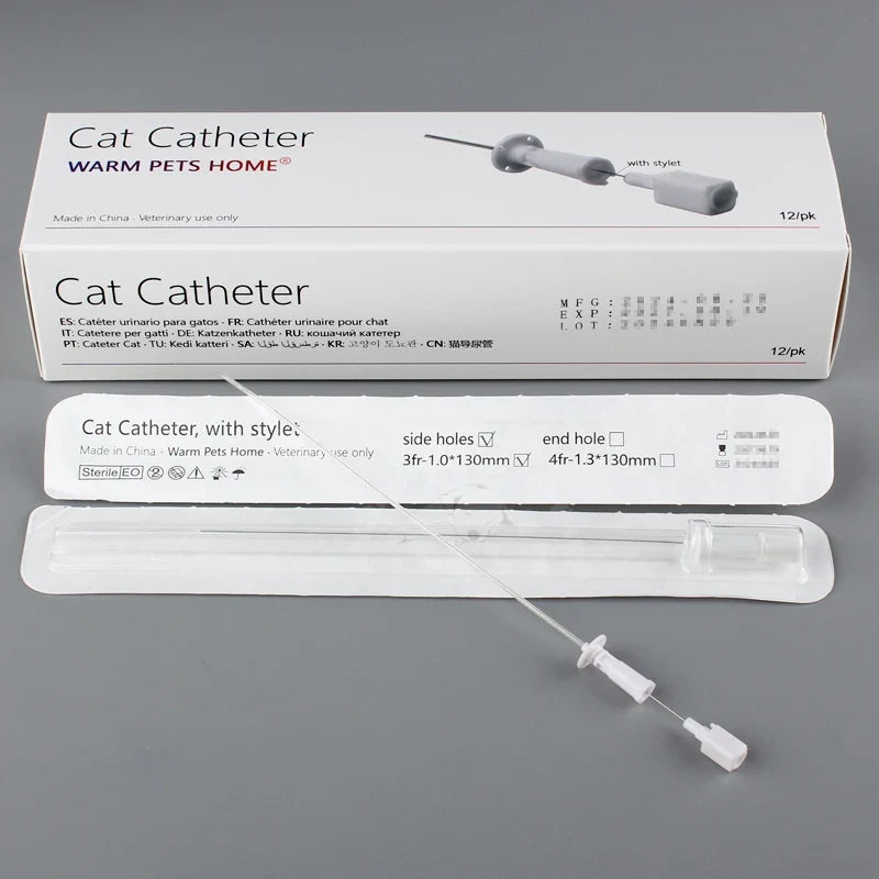 12pcs/24pcs Cat Urinary Catheter with Stylet - MyPetDollar.com