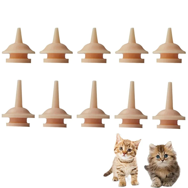 5/10pcs Universal Pet Feeding Nipple Mini - MyPetDollar.com