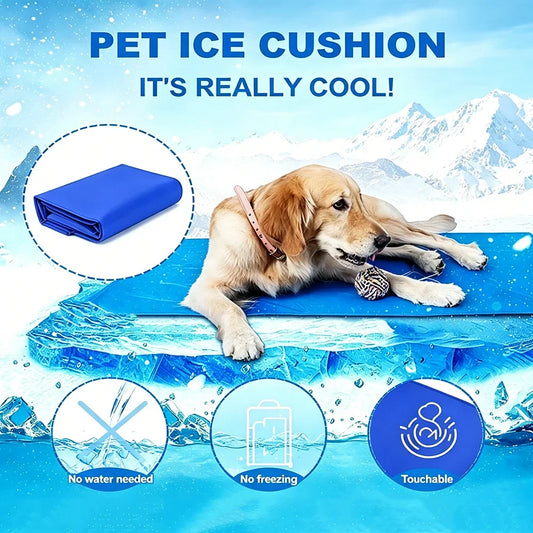 Summer Gel Pet Cooling Bed Mat Wear - MyPetDollar.com