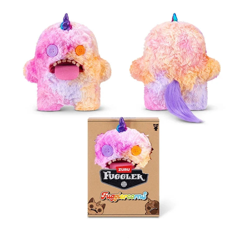 Fuggler Fugglercorns 22cm Unicorn Stuffed Animals Funny Ugly for Dogs