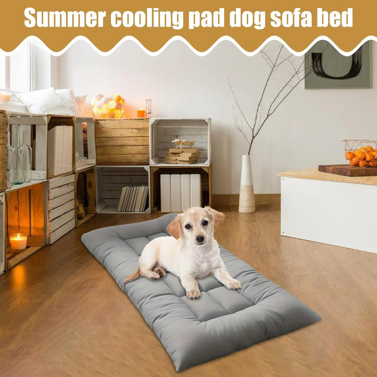 Large Dog Cooling Mat Breathable Cool Down - MyPetDollar.com