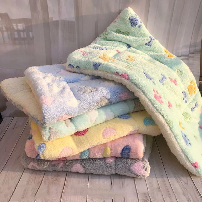 Soft Pet Dog Blanket Thickened Pet Mat for - MyPetDollar.com