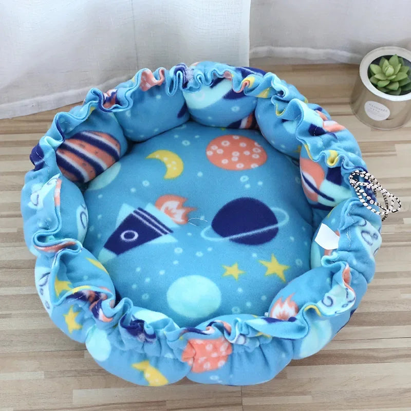 Soft Cat Bed Fluffy Adjustable Cat Cushion - MyPetDollar.com