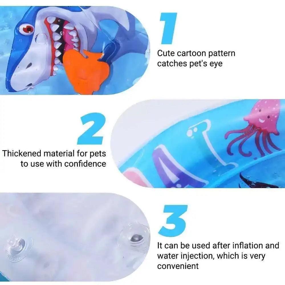 Cats Sensory Water Play Mat With Fish - MyPetDollar.com