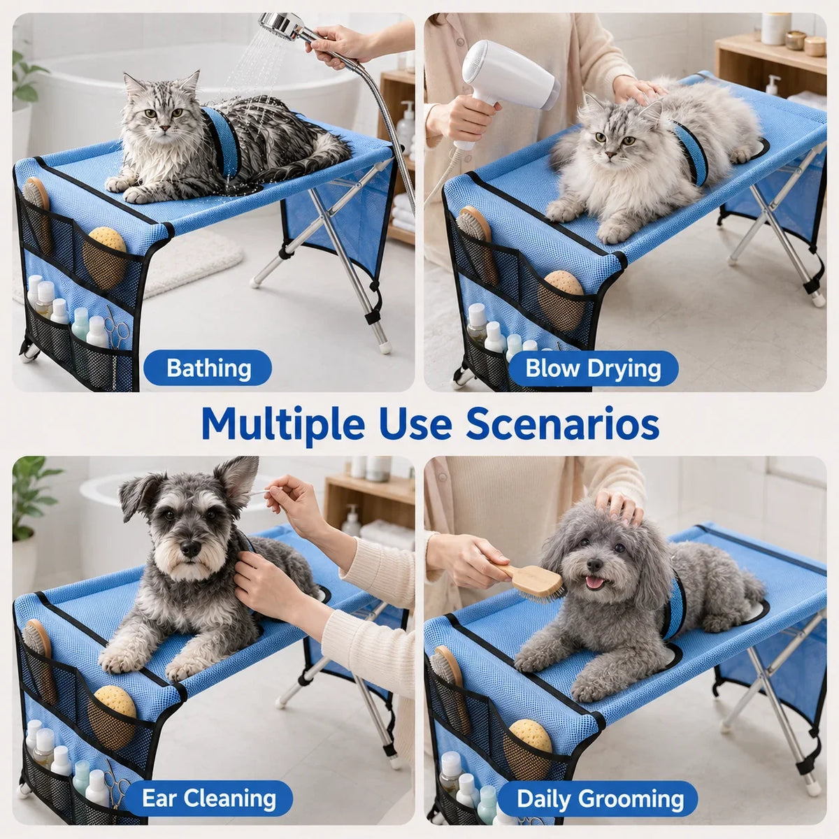Dog Grooming Table Pet Grooming Hammock - MyPetDollar.com