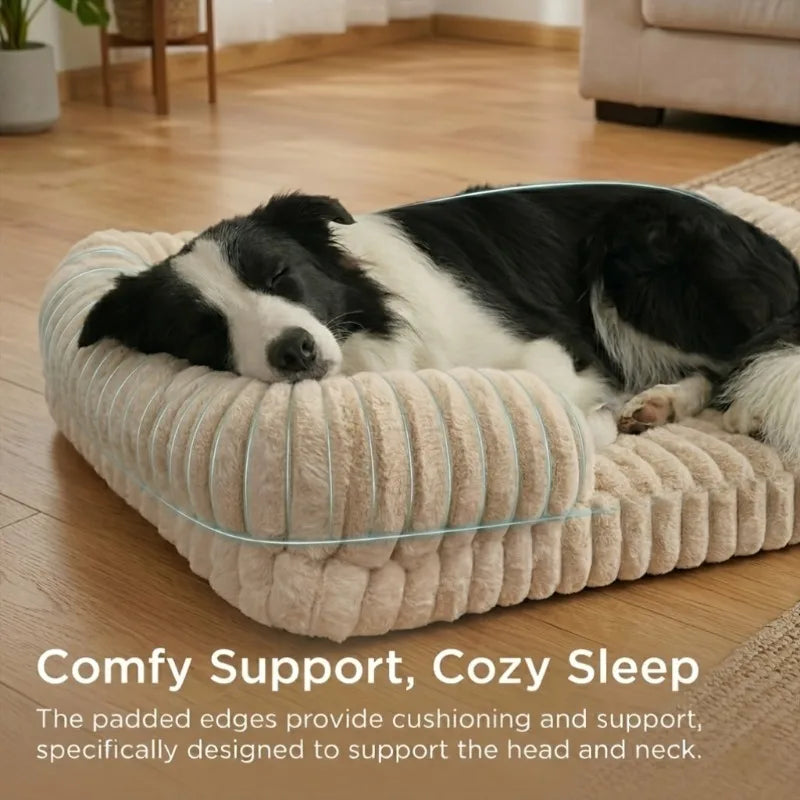 Calming Dog Bed Orthopedic Memory Foam Sofa - MyPetDollar.com