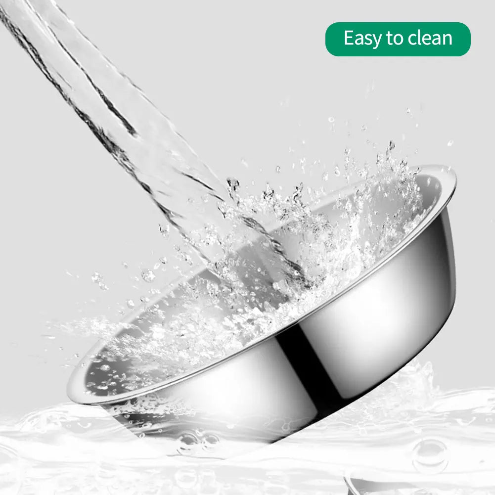 Large Capacity Dog Bowl Stainless Steel Pet - MyPetDollar.com