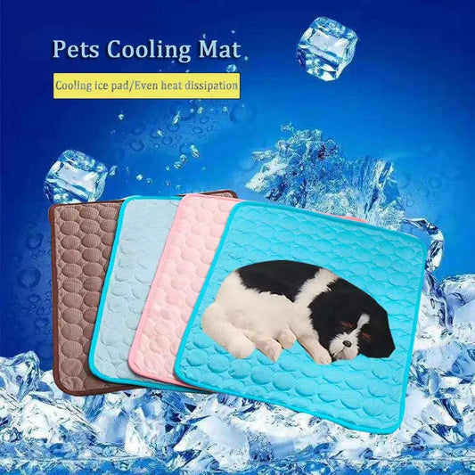 Summer Dog Cooling Mat Cat Durable Blanket - MyPetDollar.com