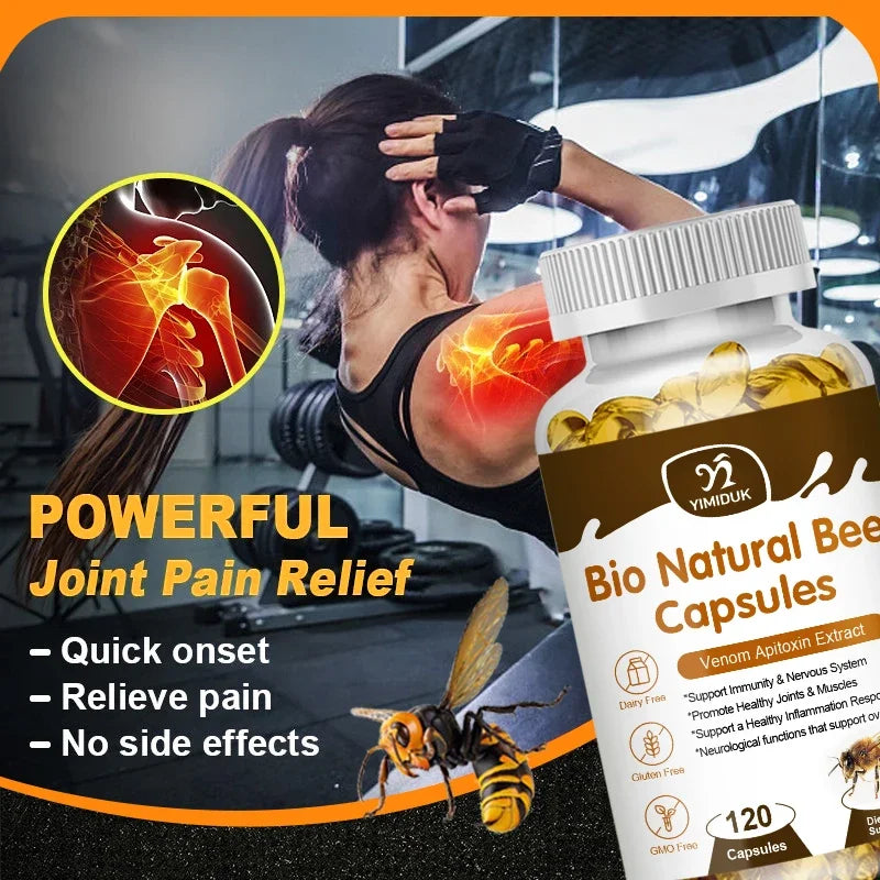 Bee Venom Capsules, with Glucosamine & - MyPetDollar.com