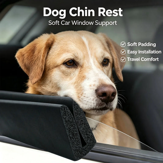Dog Car Window Chin Rest Pad Alleviate Neck - MyPetDollar.com