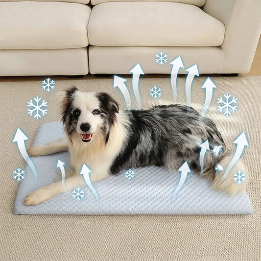Summer Ice Silk Thick Breathable Dog Bed - MyPetDollar.com