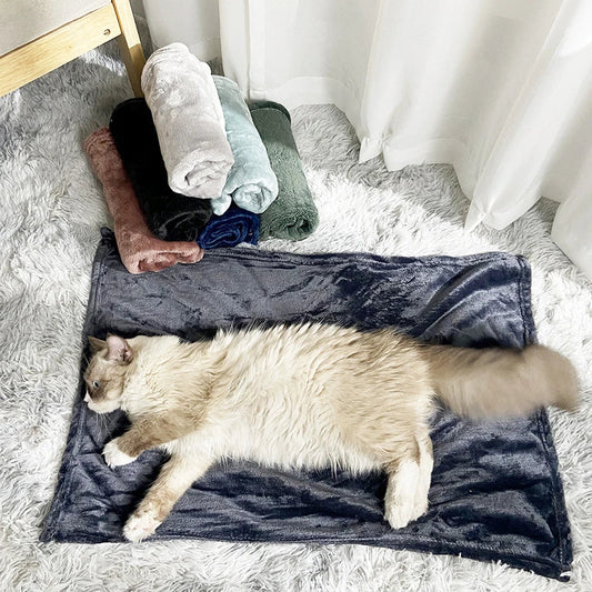 Soft Thickened Warm Dog Blanket, Washable - MyPetDollar.com