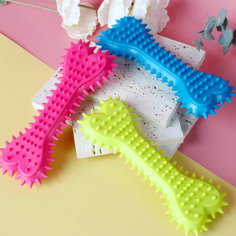 Pet Chew Toys Set Bone Pacifier Thorn Ring - MyPetDollar.com
