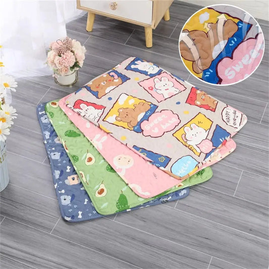 Cute Washable Dog Cooling Mat Summer Pad - MyPetDollar.com