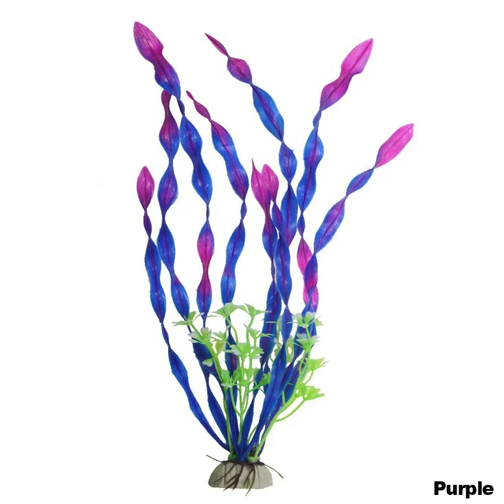 Aquarium Artificial Decor Plants – 11 Colors