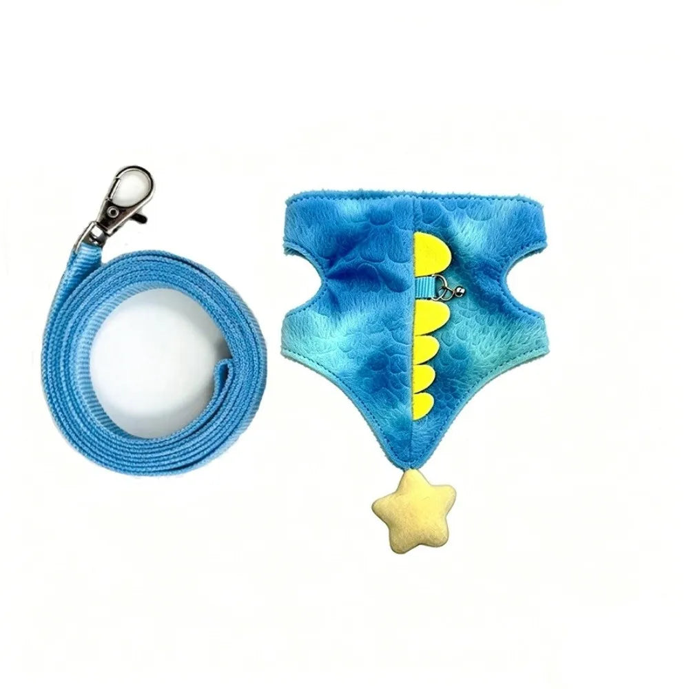 Cute Cartoon Ferret Vest Harness Adjustable - MyPetDollar.com