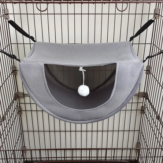 Sandwich mesh cat cage hammock cat bed - MyPetDollar.com